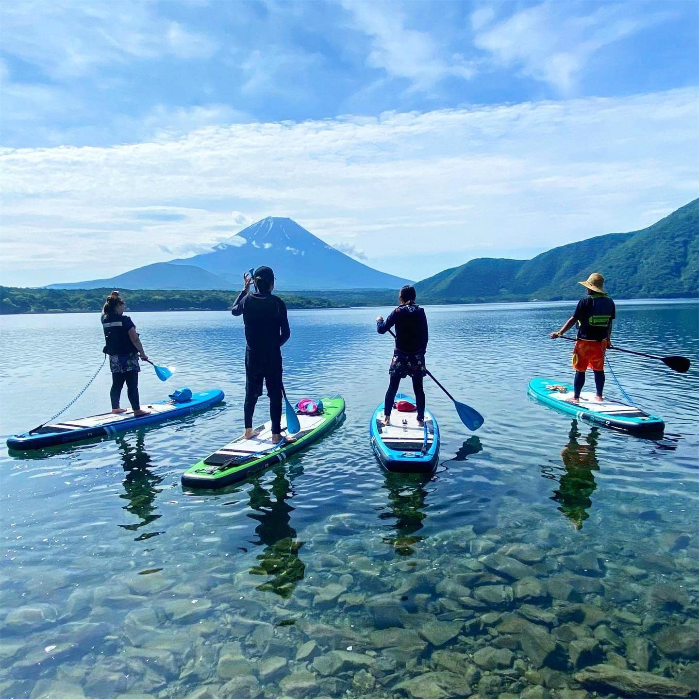 WOWSEA Flyfish F2 Aufblasbares SUP Board, stabiles & langlebiges Touren-Paddleboard, inkl. Zubehör-Kit, ideal zum Gleiten, Lernen & Rennen