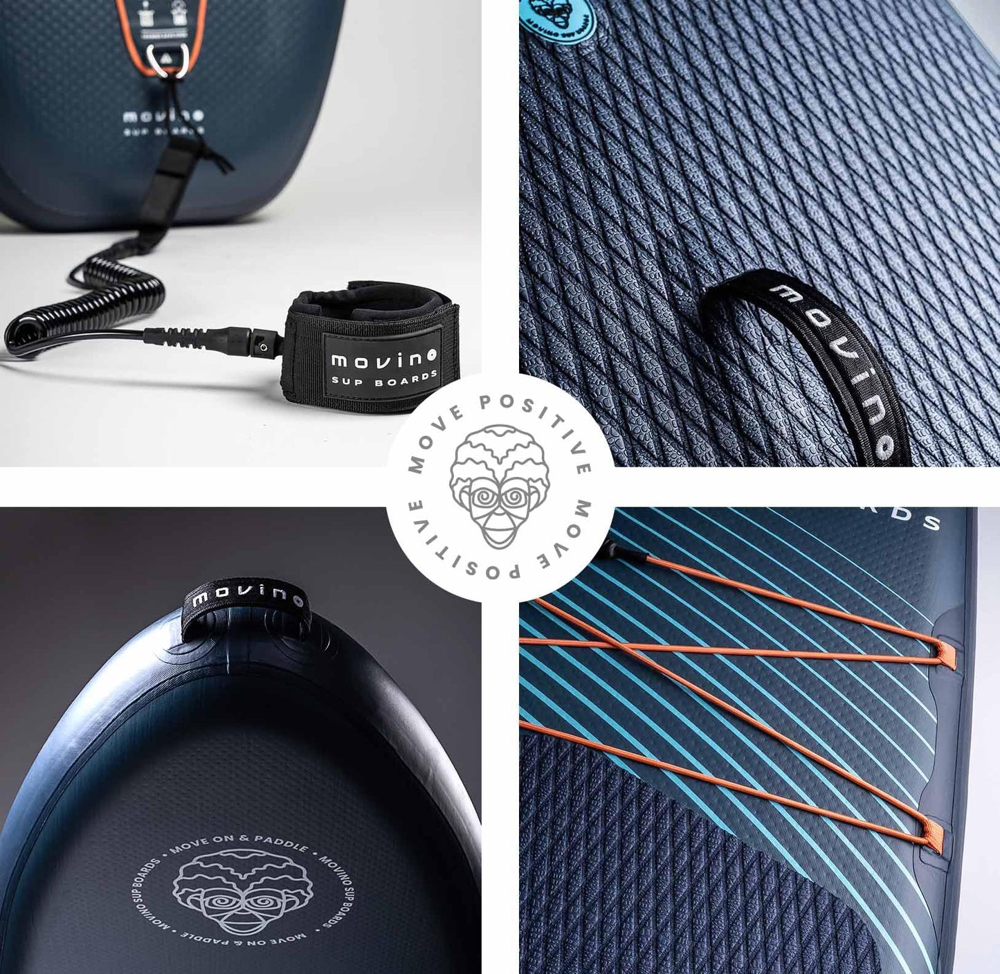 Movino Garda Allround SUP Board 10’10" (330cm), aufblasbar & leicht, inkl. Zubehör-Set, Stand Up Paddle Board für Wassersport & Freizeit
